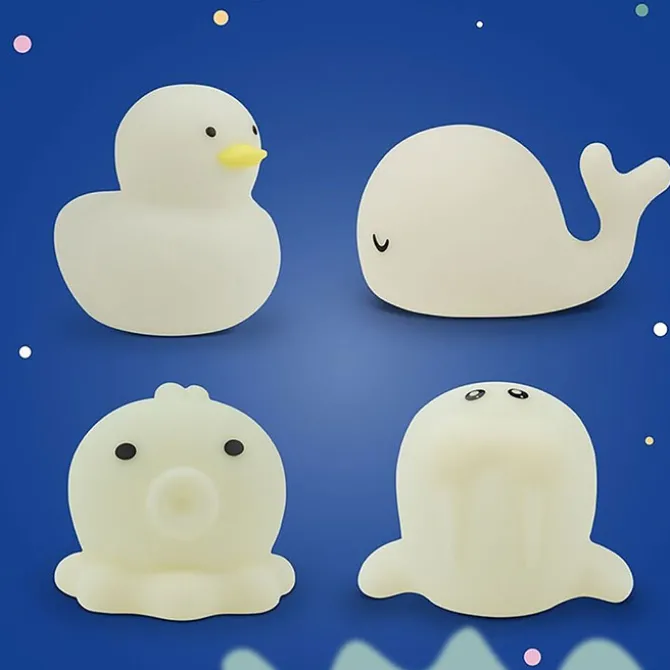 mary's Lot de 4 Jouets de Bain Lumineux