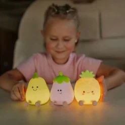 mary's Lot de 3 Veilleuses LED - Team Fruits