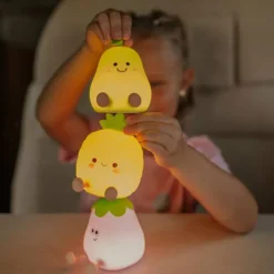 mary's Lot de 3 Veilleuses LED - Team Fruits