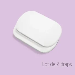 Maxi-Cosi Lot de 2 Draps de Lit Cododo Iora / Iora Air / Tori - 50 x 80,5 cm