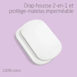 Maxi-Cosi Lot de 2 Draps de Lit Cododo Iora / Iora Air / Tori - 50 x 80,5 cm
