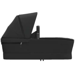 Maxi-Cosi Poussette Trio Fame Cabin - Siège Auto Coral Slide Pro i-Size Groupe 0+ - Nacelle Fame Cabin - Sangle de Transport Coral Slide Pro - Adaptateur Fame Coral Slide Pro - Onyx Black