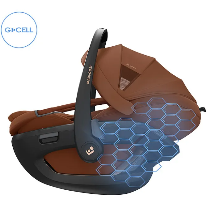 Maxi-Cosi Siège Auto Coral Slide Pro i-Size Groupe 0+ - Copper Terra