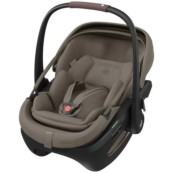 Maxi-Cosi Siège Auto Coral Slide Pro i-Size Groupe 0+ - Oak Truffle
