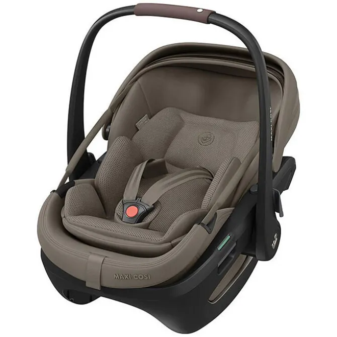 Maxi-Cosi Siège Auto Coral Slide Pro i-Size Groupe 0+ - Oak Truffle