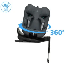 Maxi-Cosi Siège Auto Emerald 360 Plus i-Size Groupe 0/1/2/3 - Authentic Graphite