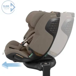 Maxi-Cosi Siège Auto Emerald 360 Pro i-Size Groupe 0/1/2/3 - Authentic Truffle