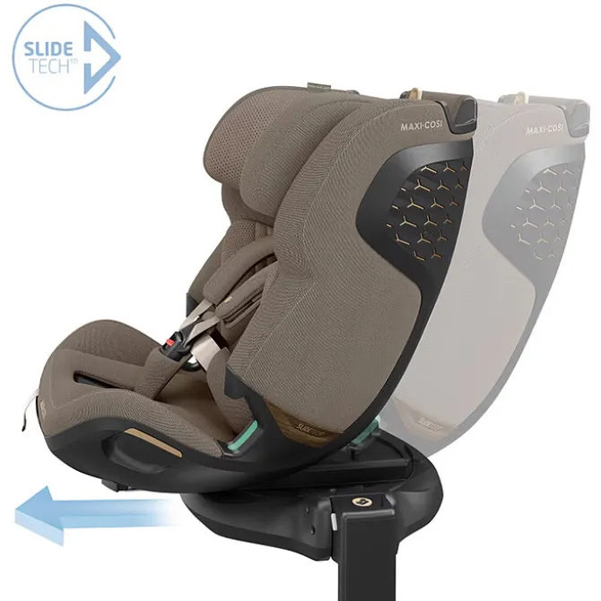 Maxi-Cosi Siège Auto Emerald 360 Pro i-Size Groupe 0/1/2/3 - Authentic Truffle