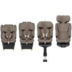Maxi-Cosi Siège Auto Emerald 360 Pro i-Size Groupe 0/1/2/3 - Authentic Truffle