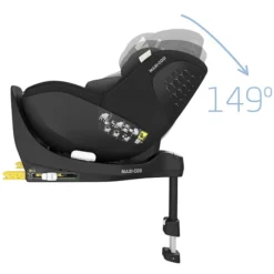 Maxi-Cosi Siège Auto Mica Pro Eco i-Size Groupe 0+/1 - Authentic Black