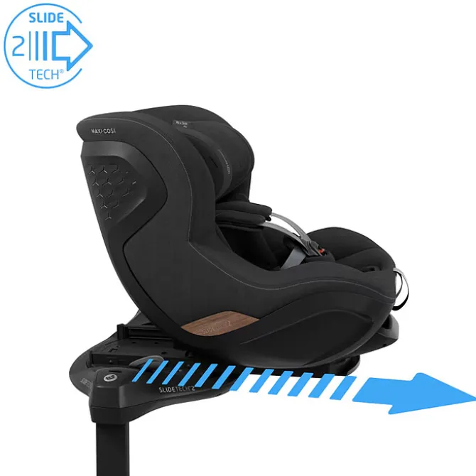 Maxi-Cosi Siège Auto Mica Slide Pro i-Size Groupe 0+/1 - Authentic Black