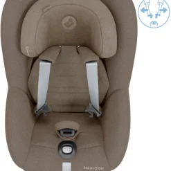Maxi-Cosi Siège Auto Pearl 360 Pro i-Size Groupe 0+/1 - Authentic Truffle