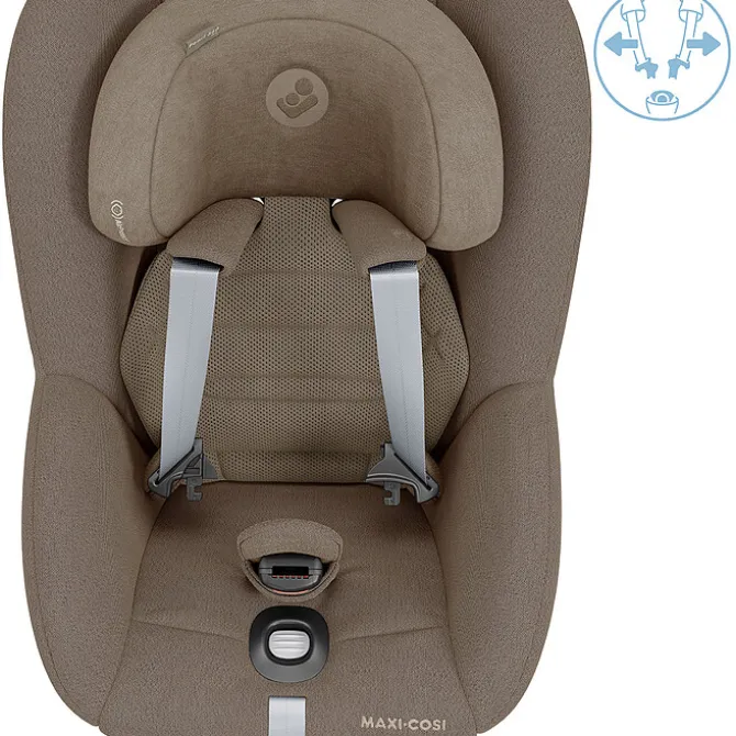 Maxi-Cosi Siège Auto Pearl 360 Pro i-Size Groupe 0+/1 - Authentic Truffle