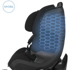 Maxi-Cosi Siège Auto Pearl XL Slide Pro i-Size Groupe 1/2/3 - Authentic Black