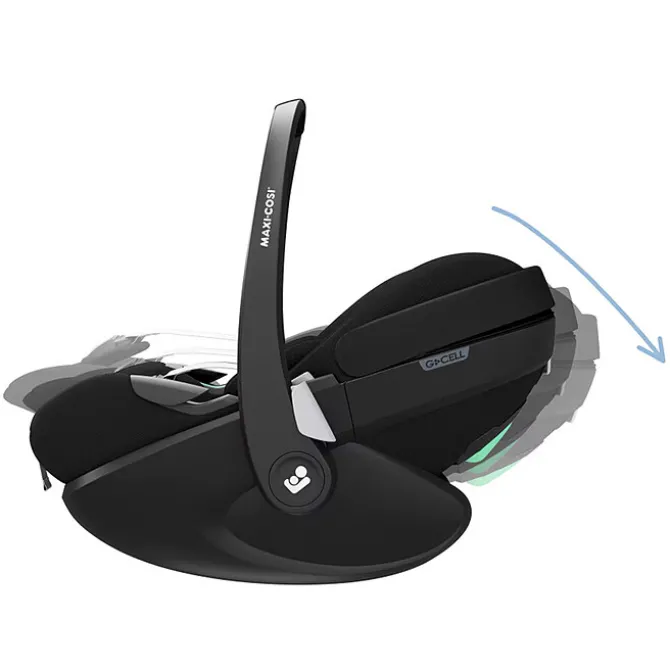 Maxi-Cosi Siège Auto Pebble 360 Pro² i-Size Groupe 0+ - Twillic Black
