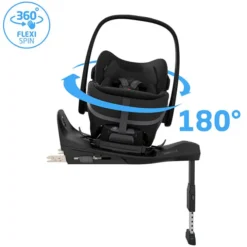 Maxi-Cosi Siège Auto Pebble Slide Pro i-Size Groupe 0+ - Onyx Black