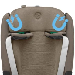 Maxi-Cosi Siège Auto Titan Pro 2 i-Size Groupe 1/2/3 - Authentic Truffle