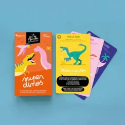 Minus Editions Jeu de 7 familles Super Dinos