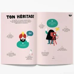 Minus Editions Livre à Compléter Tel Père, Telle Fille