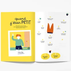 Minus Editions Livre à Compléter Tel Père, Tel Fils