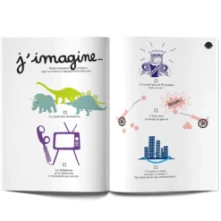 Minus Editions Livre à Compléter Papi, Mamie et Moi