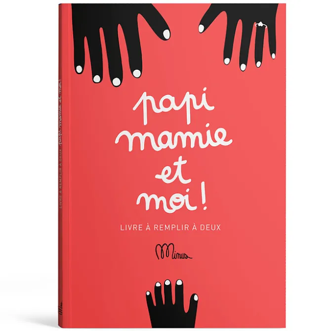 Minus Editions Livre à Compléter Papi, Mamie et Moi