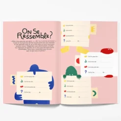 Minus Editions Livre à Compléter Entre Frères et Soeurs