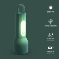MOB Lampe Torche Glowy - Bleu