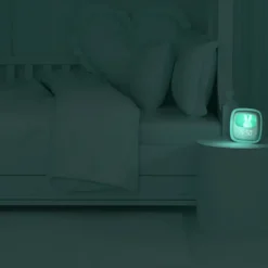 MOB Réveil Veilleuse Billy - Turquoise