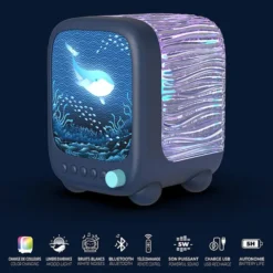 MOB Veilleuse Aquatique et Enceinte Wavy Light - Abyss