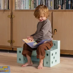 MODU Jeu de Construction Evolutif Dreamer - Ocean Mint & Forest Green
