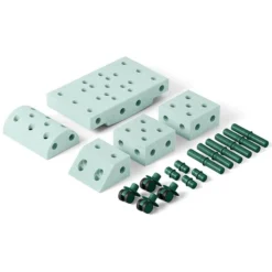 MODU Jeu de Construction Evolutif Explorer - Ocean Mint & Forest Green