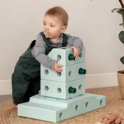 MODU Jeu de Construction Evolutif Explorer - Ocean Mint & Forest Green