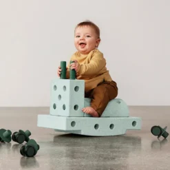 MODU Jeu de Construction Evolutif Curiosity - Ocean Mint & Forest Green