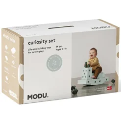 MODU Jeu de Construction Evolutif Curiosity - Ocean Mint & Forest Green