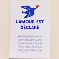émoi émoi Affiche - L'Amour est Déclaré