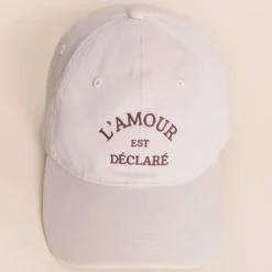 émoi émoi Casquette L'Amour est Déclaré - Ivoire et Chocolat