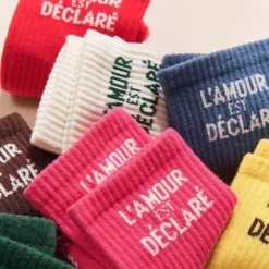 émoi émoi Chaussettes L'Amour est Déclaré Rouge - 42/46