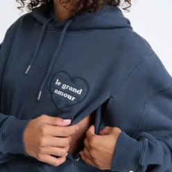 émoi émoi Hoodie d'Allaitement Le Grand Amour Charbon - XL