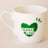 émoi émoi Mug Coeur Vert Sapin - Mama Love
