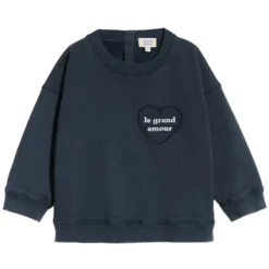émoi émoi Sweat Le Grand Amour Charbon - 2 Ans
