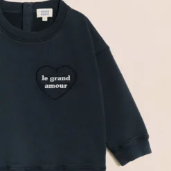 émoi émoi Sweat Le Grand Amour Charbon - 2 Ans