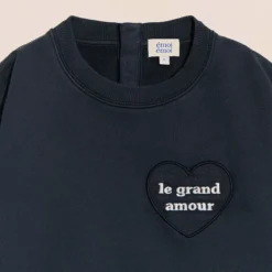émoi émoi Sweat Le Grand Amour Charbon - 4 Ans