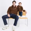 émoi émoi Sweat Polaire Recyclée We Are Family Chocolat - 2 Ans