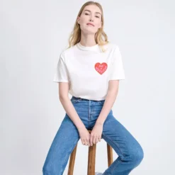 émoi émoi T-shirt Fée Marraine Blanc - M