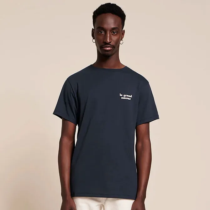 émoi émoi T-shirt Le Grand Amour Charbon - XL