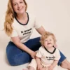 émoi émoi T-shirt Le Grand Amour Crème - 4 Ans