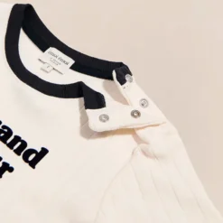 émoi émoi T-shirt Le Grand Amour Crème - 2 Ans