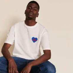émoi émoi T-shirt Le Parrain Blanc - S