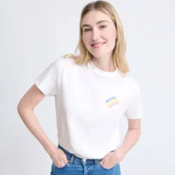 émoi émoi T-shirt Mama Rainbow - L